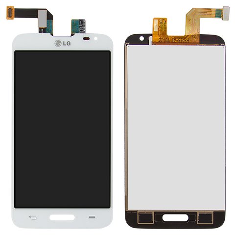 Дисплей для LG D320 Optimus L70, D321 Optimus L70, MS323 Optimus L70, белый, без рамки, Original PRC 