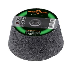 Круг зачистной конический PROFITOOL PROFESSIONAL 110 90х55хM14; SIC 36