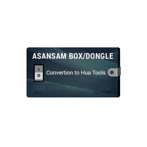 Конвертація Asansam Box Dongle в Hua Tools  HUA + HMI + HQT 