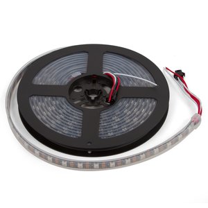 Світлодіодна стрічка RGB SMD5050, WS2812B з управлінням, IP67, 5 В, 60 діодів м, 5 м 