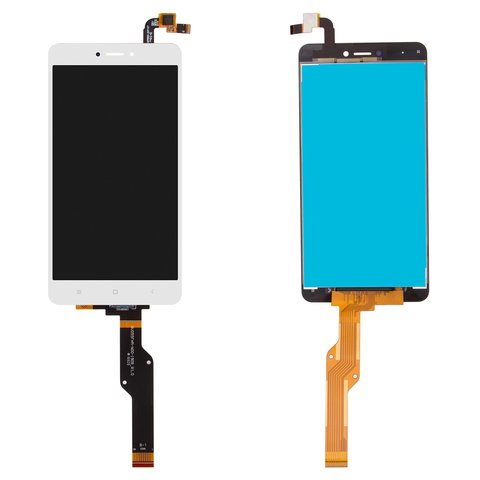 Дисплей для Xiaomi Redmi Note 4X, білий, Original PRC , Snapdragon, BV055FHM N00 1909_R1.0