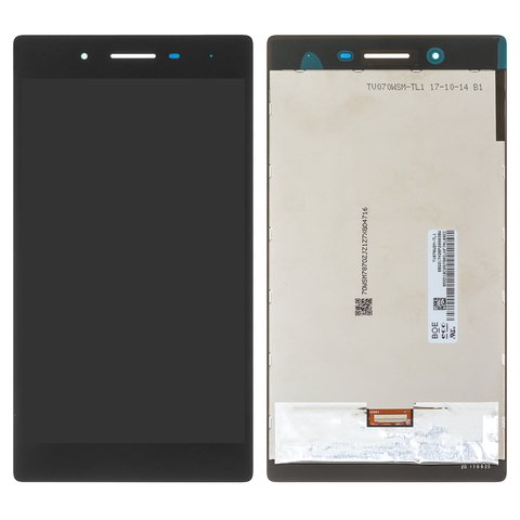 Дисплей для Lenovo Tab 3 TB3 730, Tab 7 TB 7304i, чорний, без рамки, #TV070WSM TL1