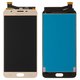 Дисплей для Samsung G610 Galaxy J7 Prime, SM-G610 Galaxy On Nxt, золотистий, без рамки, Оригінал (переклеєне скло)