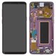 Дисплей для Samsung G960 Galaxy S9, фіолетовий, з рамкою, Original (PRC), lilac Purple, original glass