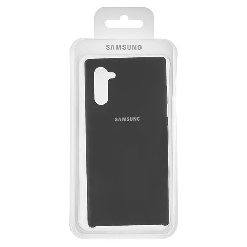 Чехол для Samsung N970F Galaxy Note 10, черный, Original Soft Case, силикон, black 18 