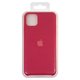 Чохол для iPhone 11 Pro Max, червоний, Original Soft Case, силікон, rose red (37)