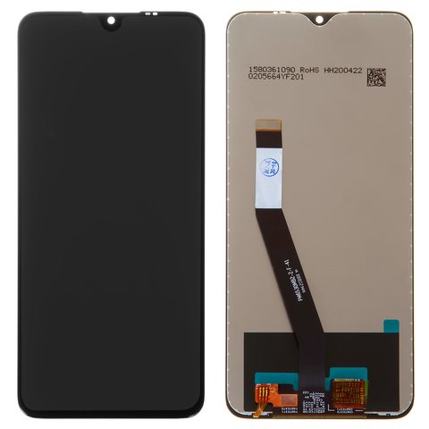 Дисплей для Xiaomi Poco M2, Redmi 9, чорний, без рамки, High Copy, M2004J19G, M2004J19C