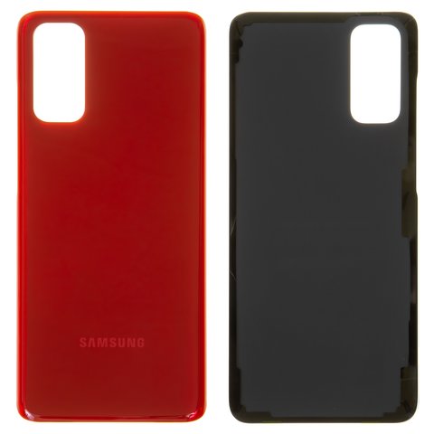 Задняя панель корпуса для Samsung G980 Galaxy S20, красная, aura red