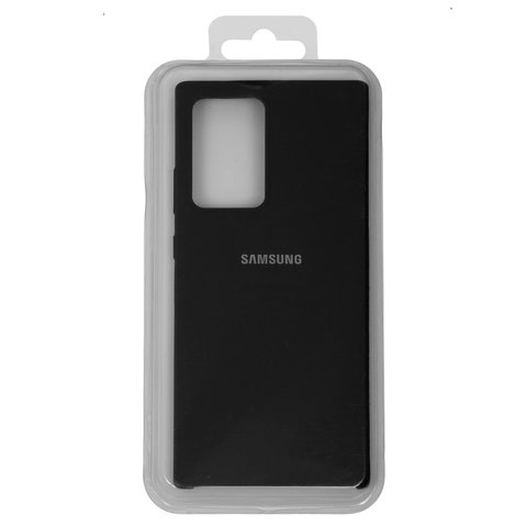 Чехол для Samsung N985F Galaxy Note 20 Ultra, черный, Original Soft Case, силикон, black 18 