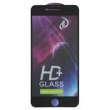 Защитное стекло для Apple iPhone 7 Plus, iPhone 8 Plus, совместимо с чехлом, Full Glue, (без упаковки), черный
