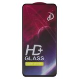 Захисне скло для Motorola Moto G13, Moto G23 XT2333, сумісне з чохлом, Full Glue, (без упаковки), чорний