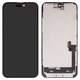Дисплей для iPhone 15 Plus, чорний, з рамкою, Original (PRC), NEW