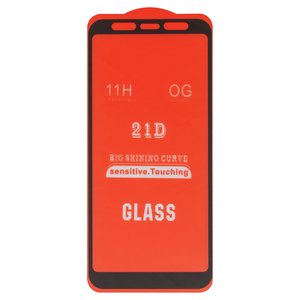 Защитное стекло для Xiaomi Mi 6X, Mi A2, совместимо с чехлом, Full Glue, без упаковки , черный