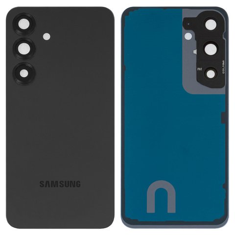Задня панель корпуса для Samsung S931 Galaxy S25, чорна, синя, із склом камери, з компонентами, Original PRC , blue black