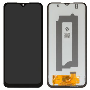 Дисплей для Samsung A165 Galaxy A16, A166 Galaxy A16 5G, A266 Galaxy A26, M166 Galaxy M16, чорний, без рамки, Сopy, з широким обідком, TFT 