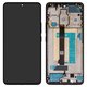 Дисплей для Xiaomi Poco F6, черный, с рамкой, Original (PRC), 24069PC21G, 24069PC21I