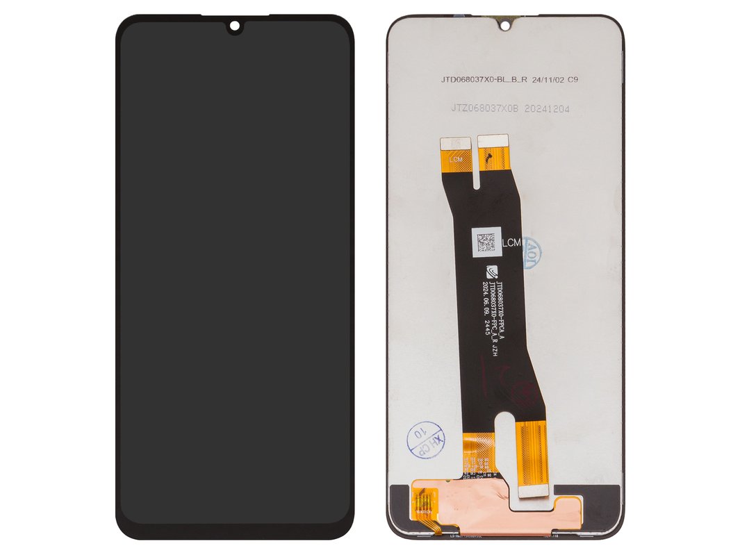 Дисплей для ZTE Blade A35, Blade A55, чорний, без рамки, Original