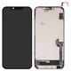 Дисплей для iPhone 14 Plus, чорний, з рамкою, High Copy, без мікросхеми, (OLED), GX OEM hard