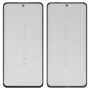 Стекло корпуса G+OCA PRO для Realme 13 Plus, с OCA пленкой, черное