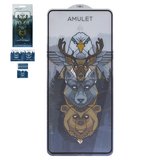 Захисне скло iNobi Amulet для Oppo A3 (CPH2669), A3x (CPH2641), A40, A60, A80, Full Glue, Anti-Static, чорний