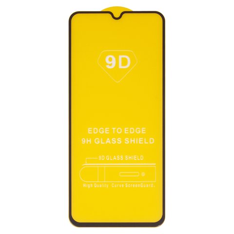 Захисне скло для Xiaomi Poco C61, Redmi A3, Redmi A3x, сумісне з чохлом, Full Glue, без упаковки , чорний