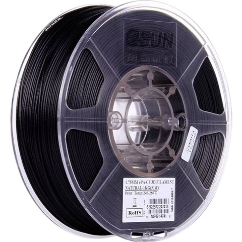 Філамент для 3D принтера eSUN PA CF Black, 1 кг