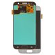LCD compatible with Samsung G930 Galaxy S7, (silver, without frame, High Copy, (OLED))
