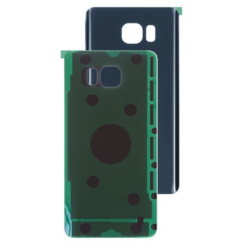 Housing Back Cover compatible with Samsung N9200 Galaxy Note 5, dark blue, with camera lens 