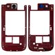 Housing Middle Part compatible with Samsung I9300 Galaxy S3, (red)