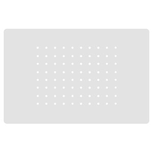 Extra Insulation Rubber Pad AS AS 111 AS 113c, silicone, 310 × 220 mm 