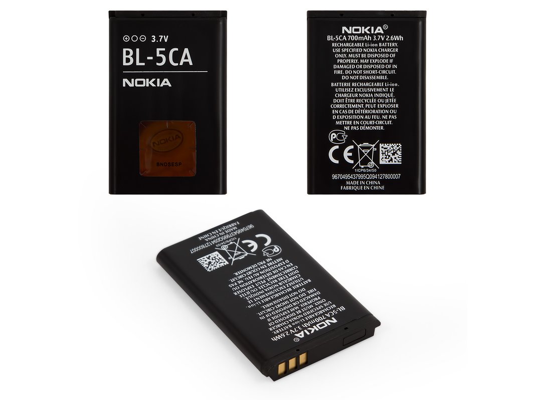 Batería para Nokia 1600 2310 1209-bl-5ca 