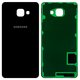 Housing Back Cover compatible with Samsung A710F Galaxy A7 (2016), (black)