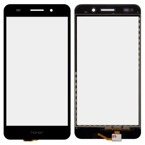 Touchscreen compatible with Huawei Y6 II, black 