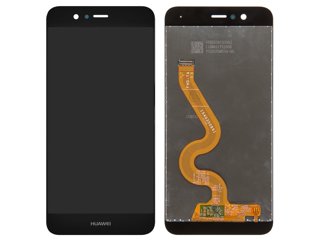 LCD compatible with Huawei Nova 2 Plus (2017), (black, without frame,  Original (PRC), BAC-L21) - All Spares