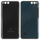 Housing Back Cover compatible with Xiaomi Mi 6, (black, MCE16)