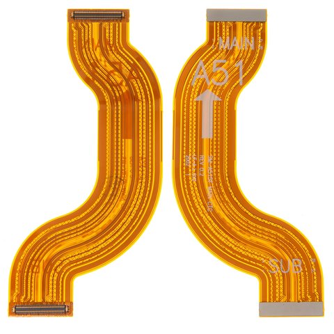 Flat Cable compatible with Samsung A515F DS Galaxy A51, for mainboard 