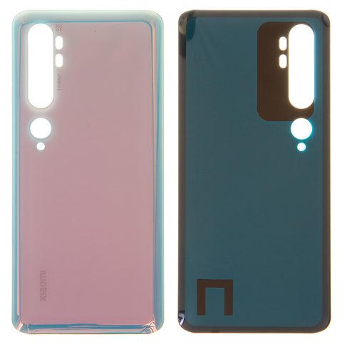 Housing Back Cover compatible with Xiaomi Mi Note 10, Mi Note 10 Pro, white, M1910F4G, M1910F4S 