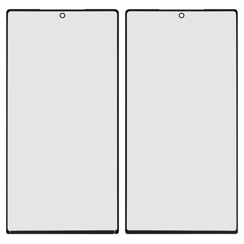 Vidrio de carcasa puede usarse con Samsung N985F Galaxy Note 20 Ultra, con película OCA, negro