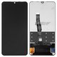 Дисплей для Huawei Nova 4e, P30 Lite, P30 Lite (2020) New Edition, черный, без рамки, Оригинал (переклеено стекло)