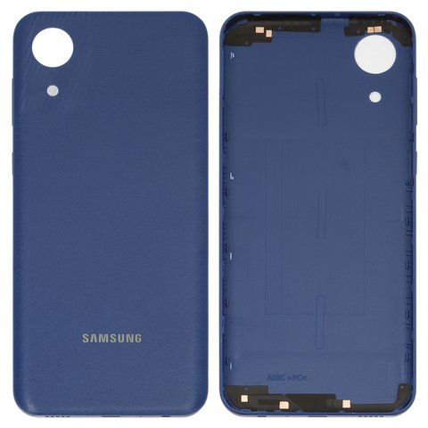 Housing Back Cover compatible with Samsung A032 Galaxy A03 Core, dark blue 
