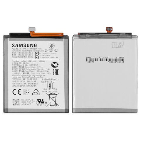 Battery QL1695 compatible with Samsung A015 Galaxy A01, Li ion, 3.85 V, 3000 mAh, Original PRC  