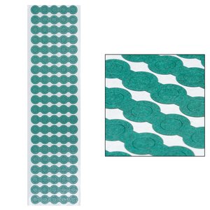 Paper Insulation for Batteries 18650, sheet, for plus, 1x5 