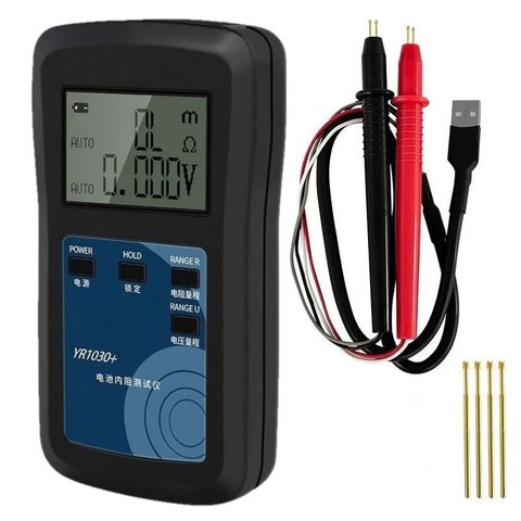 Internal Resistance Tester Yaorea YR1030+ , up to 200 Ω, up to 44 V 