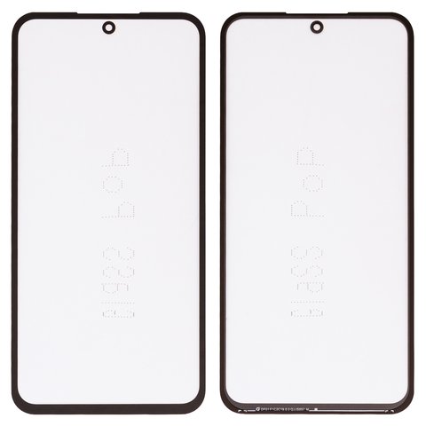 Housing Glass G+OCA PRO compatible with Samsung A546 Galaxy A54 5G, with OCA film, black 