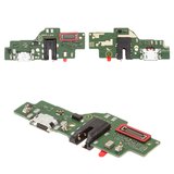 Flat Cable compatible with Infinix Hot 10 Lite, (charge connector, with microphone, with components, High Copy, charging board)