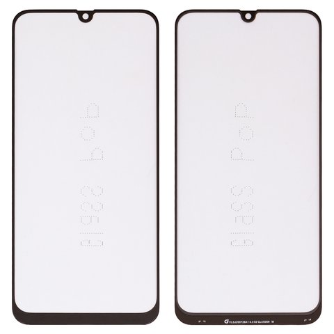 Housing Glass G+OCA PRO compatible with Samsung M215 Galaxy M21, M305 Galaxy M30, M307 Galaxy M30s, M315 Galaxy M31, with OCA film, black 