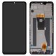 LCD compatible with ZTE Blade V50 Vita, (black, with frame, Original (PRC), LMBH067110680)