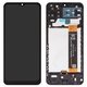 LCD compatible with Samsung A135 Galaxy A13, M135 Galaxy M13, (black, with frame, High Copy, BS066FBM-L01-D800_R5.7)