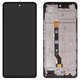 Pantalla LCD puede usarse con Infinix Hot 40 Pro (X6837), negro, con marco, High Copy