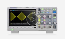 Видеообзор фосфорного цифрового осциллографа SIGLENT SDS1202X-E